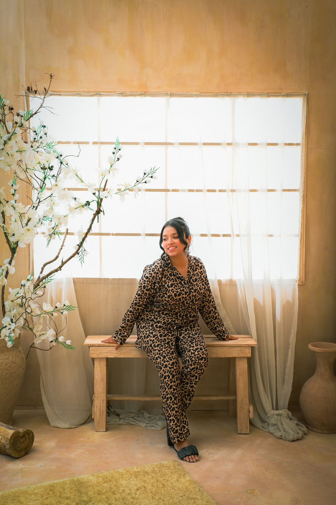 SNOW LEOPARD PJ Set