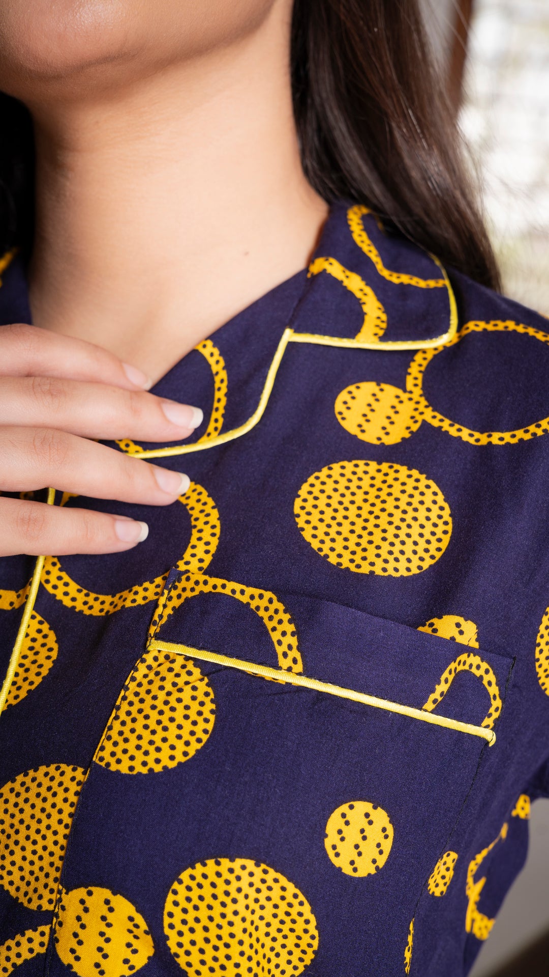 Gold Rings PJ Set