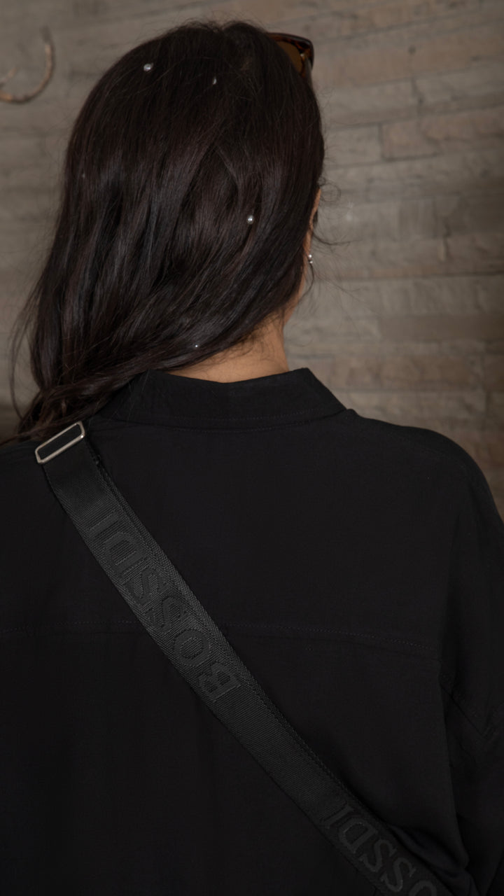 Black Oversized Shirt