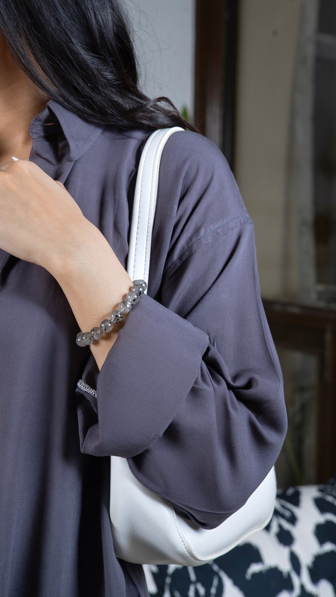 Gray Oversized Shirt