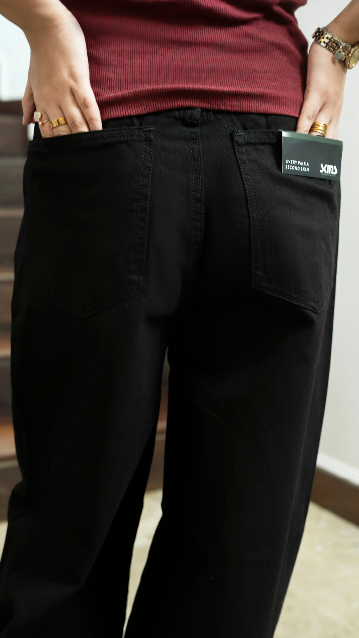 Black Wide Leg Jeans