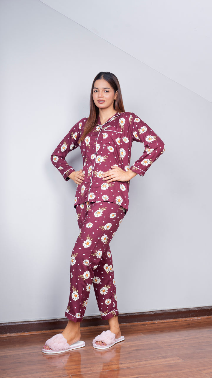 Red Tulips PJ Set