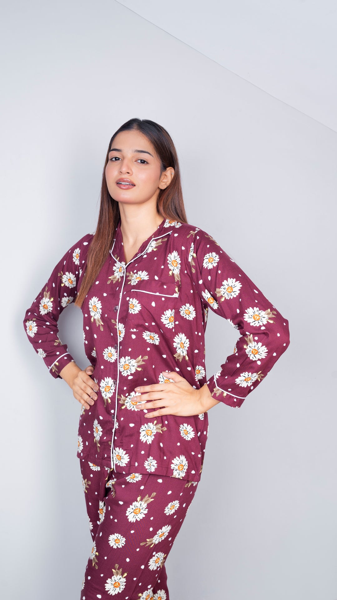 Red Tulips PJ Set