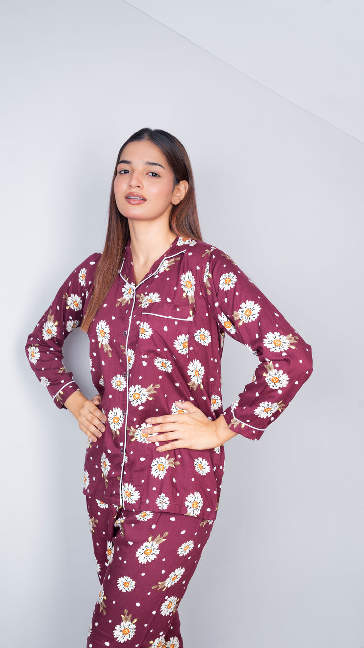 Red Tulips PJ Set
