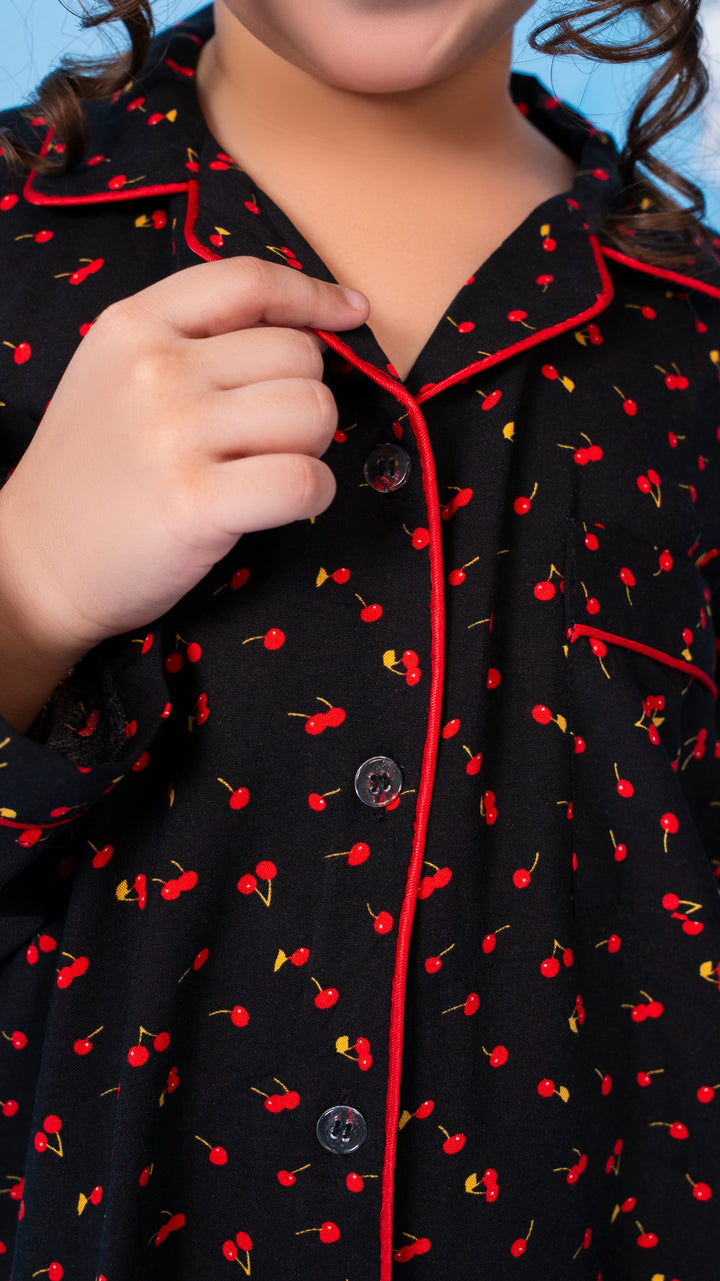 Red Cherries Kids PJ Set