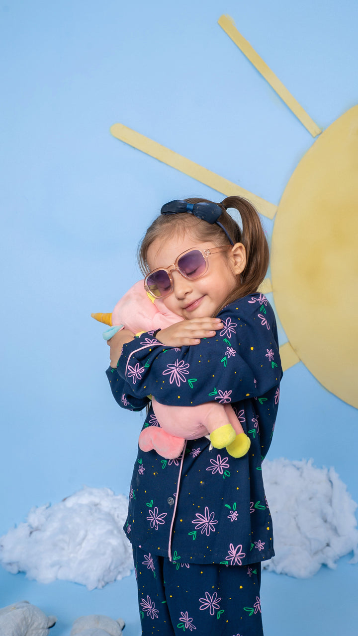 Pink Aura Kids PJ Set