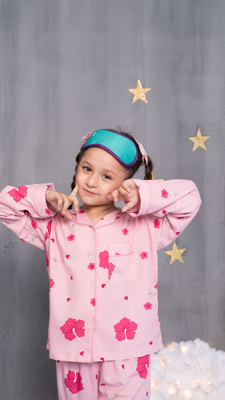 Blush Bloom Kids PJ Set