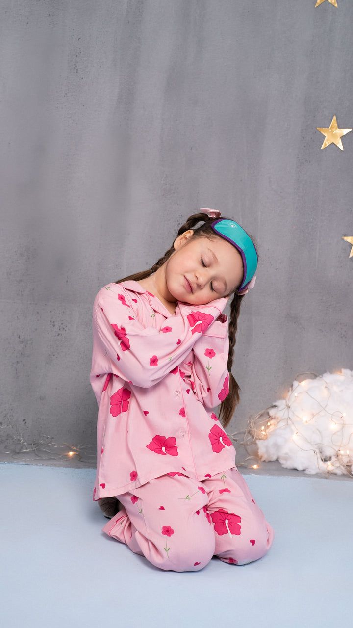 Blush Bloom Kids PJ Set