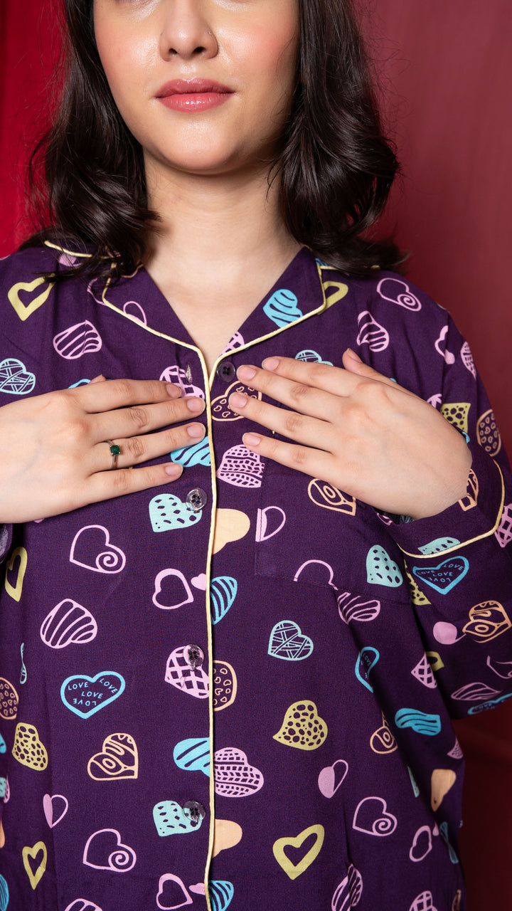 Candy Hearts PJ Set