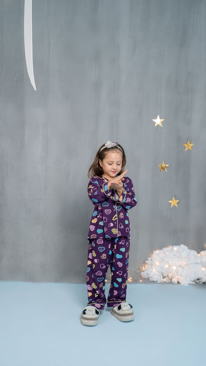 Candy Hearts Kids PJ Set