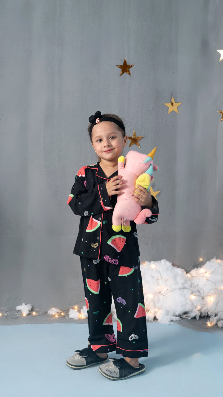 Watermelon Hearts Kids PJ Set