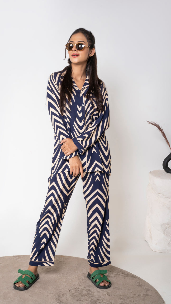 Midnight Mirage PJ Set