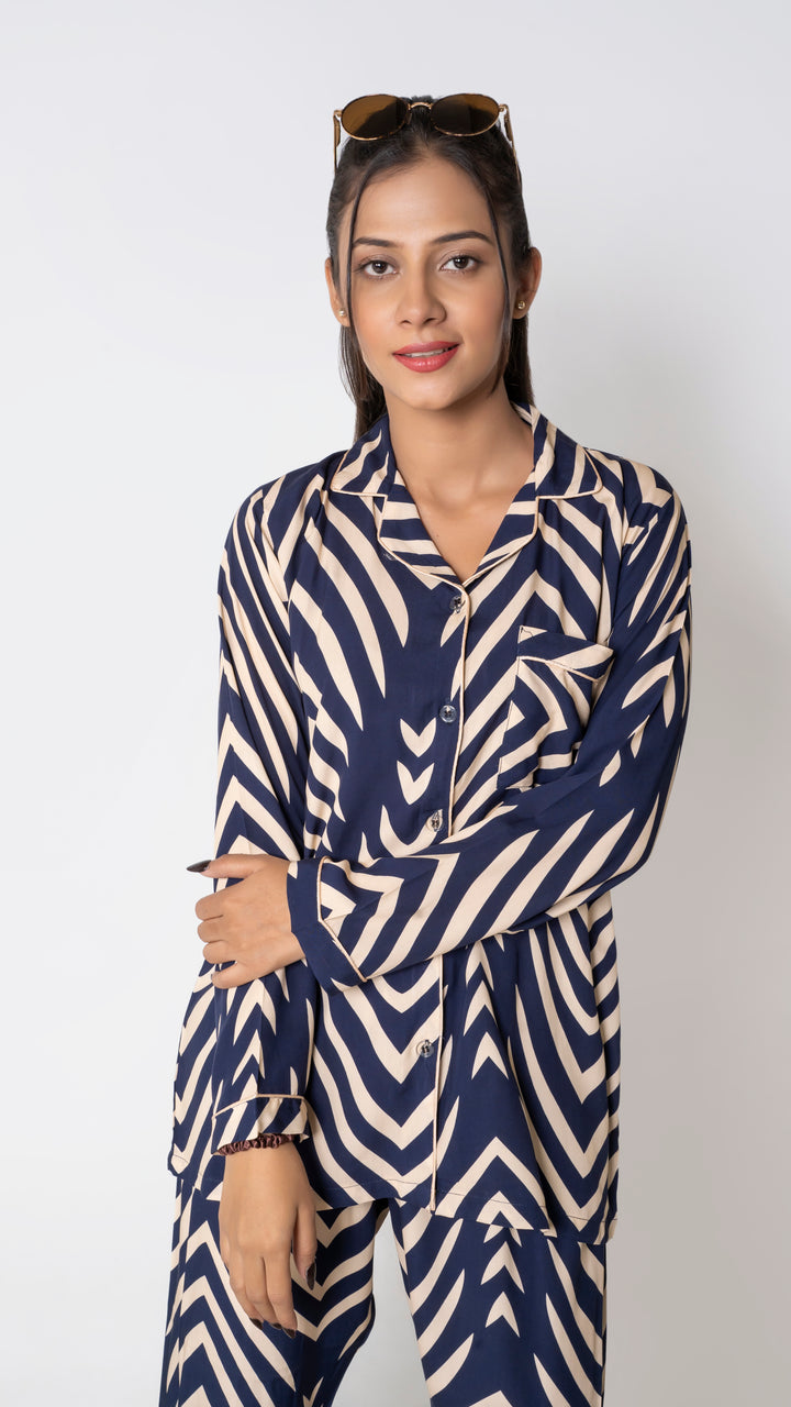 Midnight Mirage PJ Set