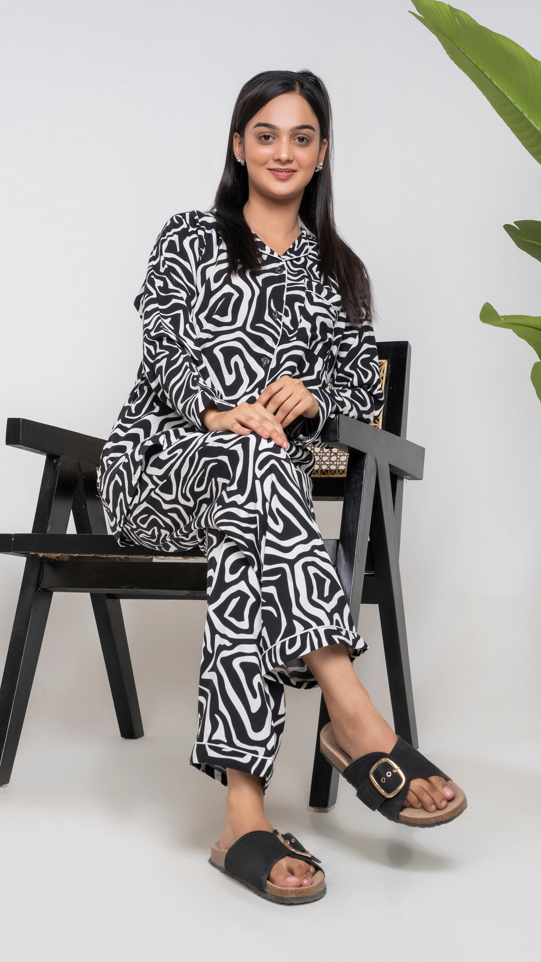 Zebra Dreams PJ Set