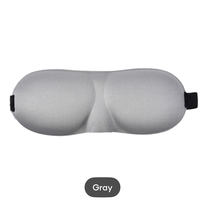 Gray Padded Eye Mask