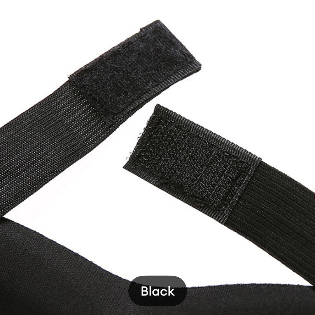 Black Padded Eye Mask