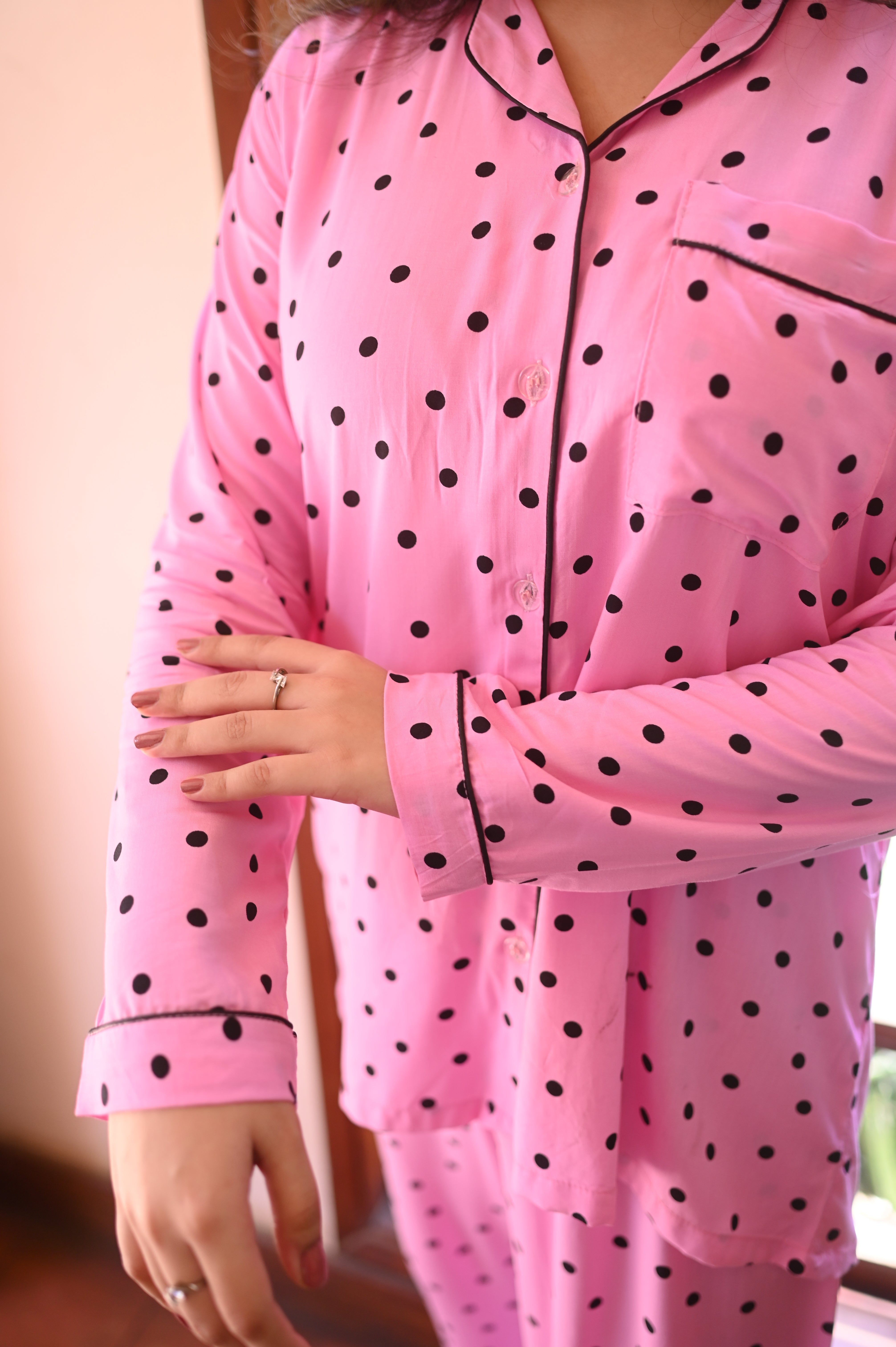 PINK POLKA PJs