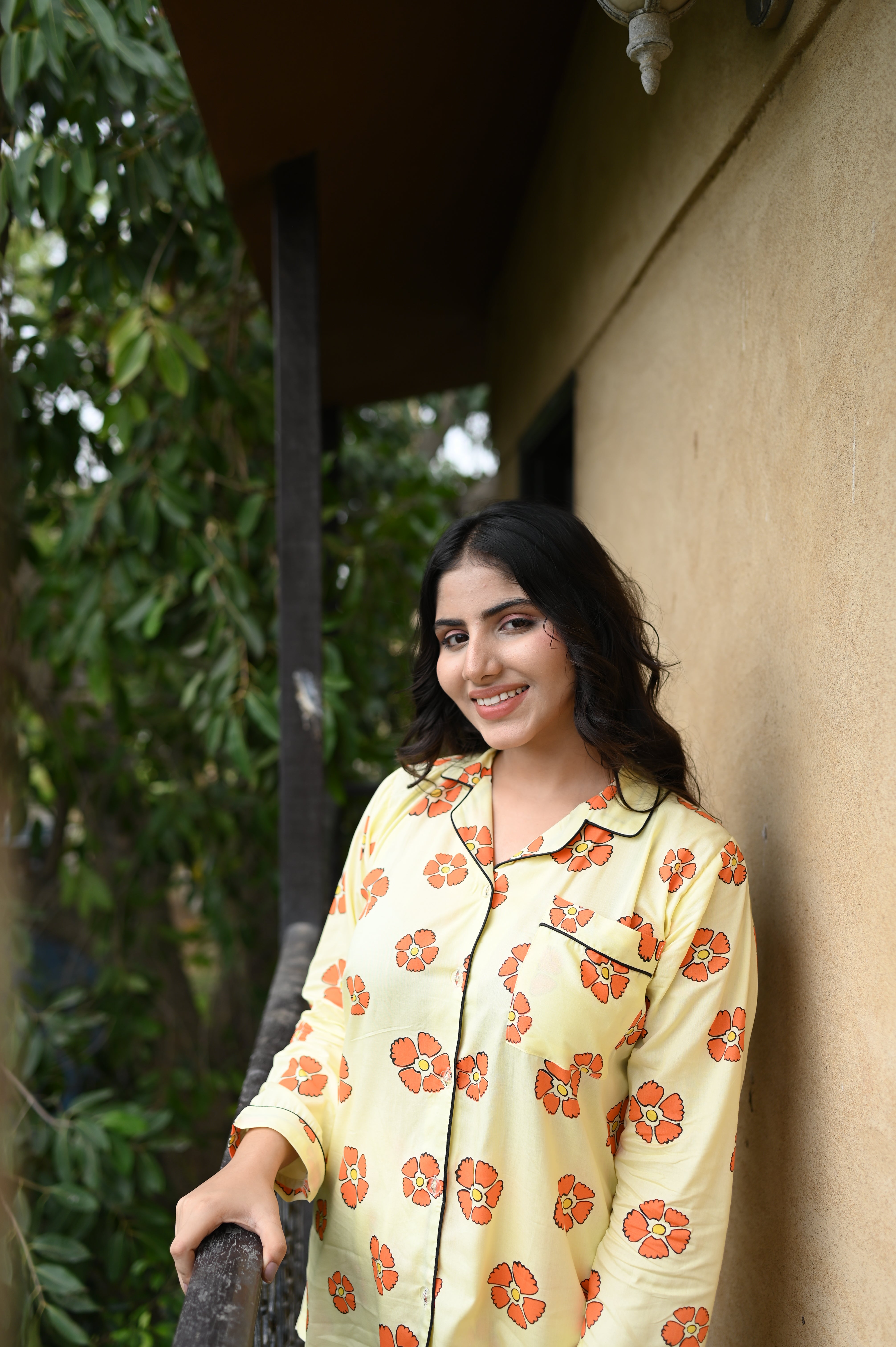 YELLOW FLOWER PJs