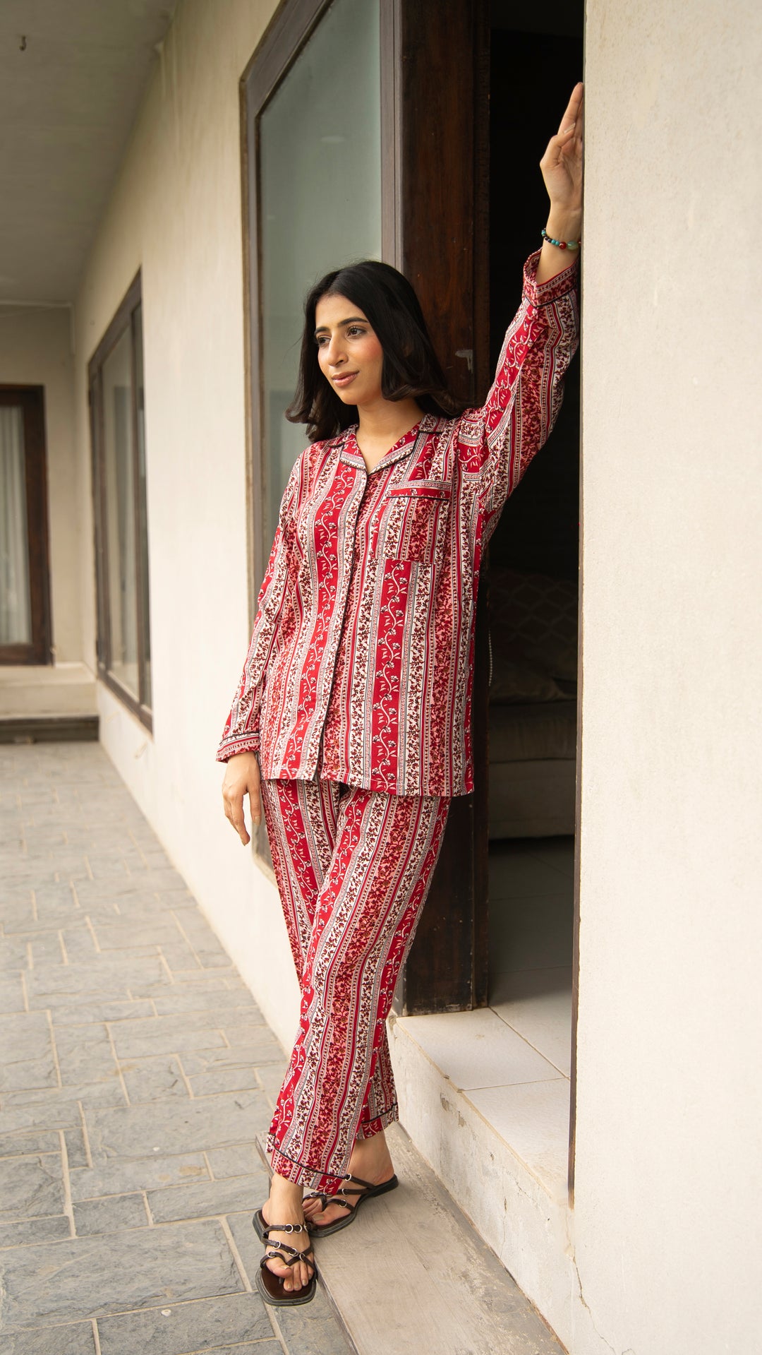 Red Vintage PJ Set